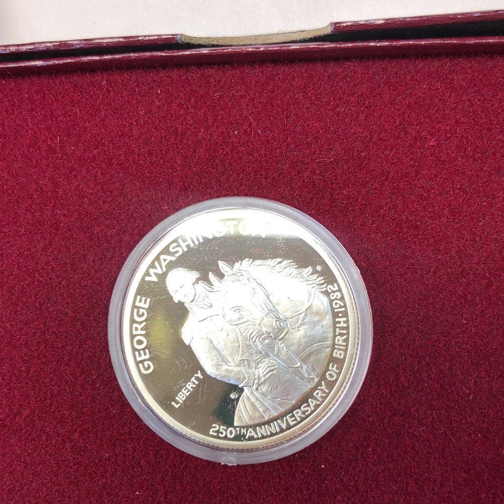 90% silver Washington commemorative half dollars 10 coins - Picture 7 of 15